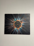 VW star burst painting