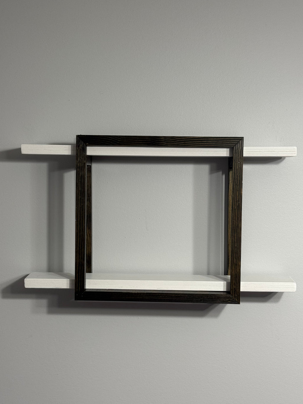 Handmade box wall shelf
