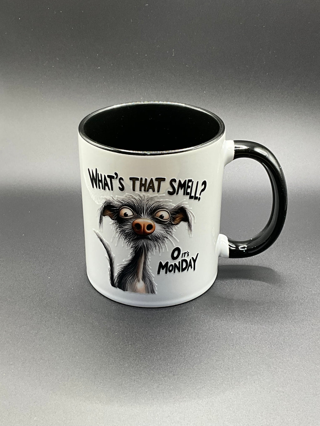 Funny dog coffee mug