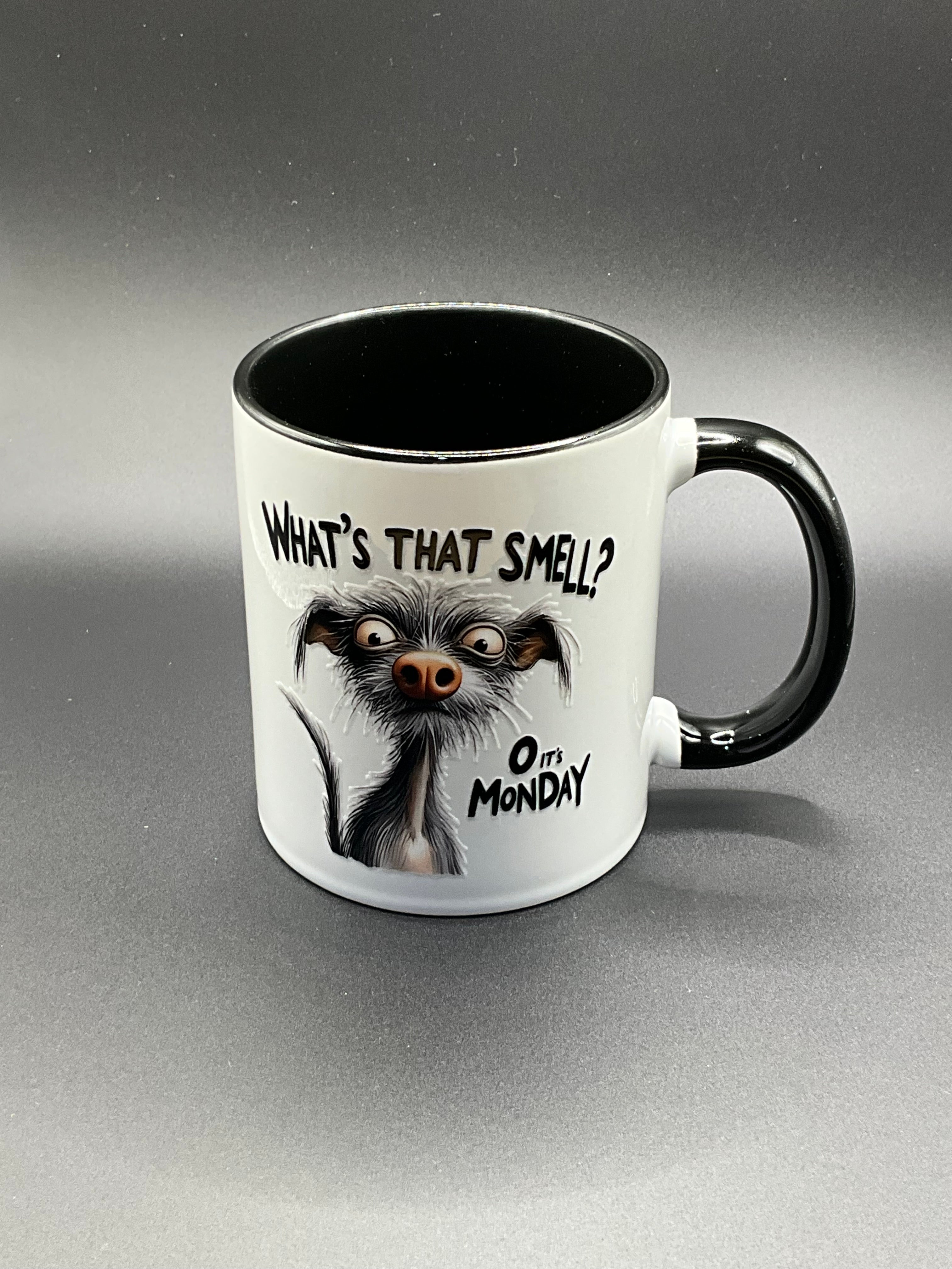 Funny dog coffee mug