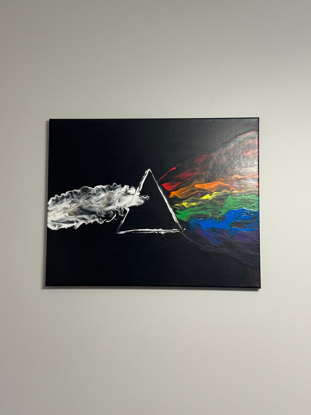 Rainbow like painting