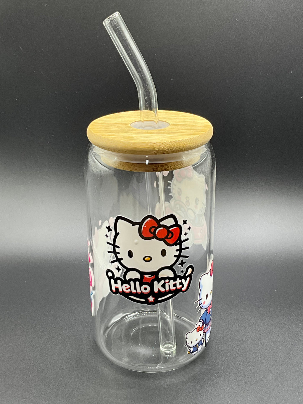 Hello Kitty glass cup