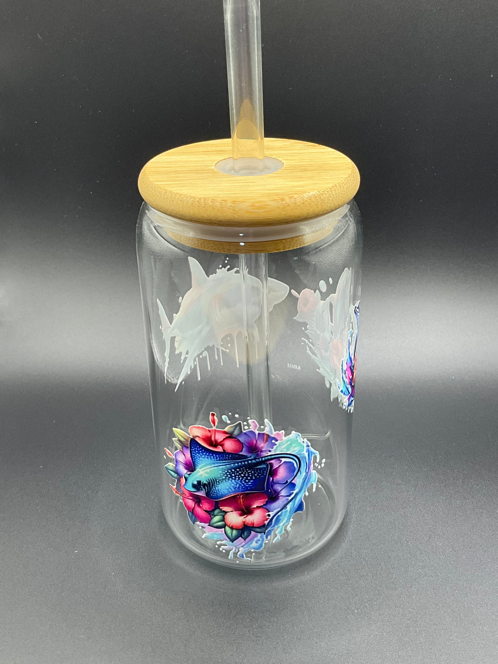 Under the sea glass cup