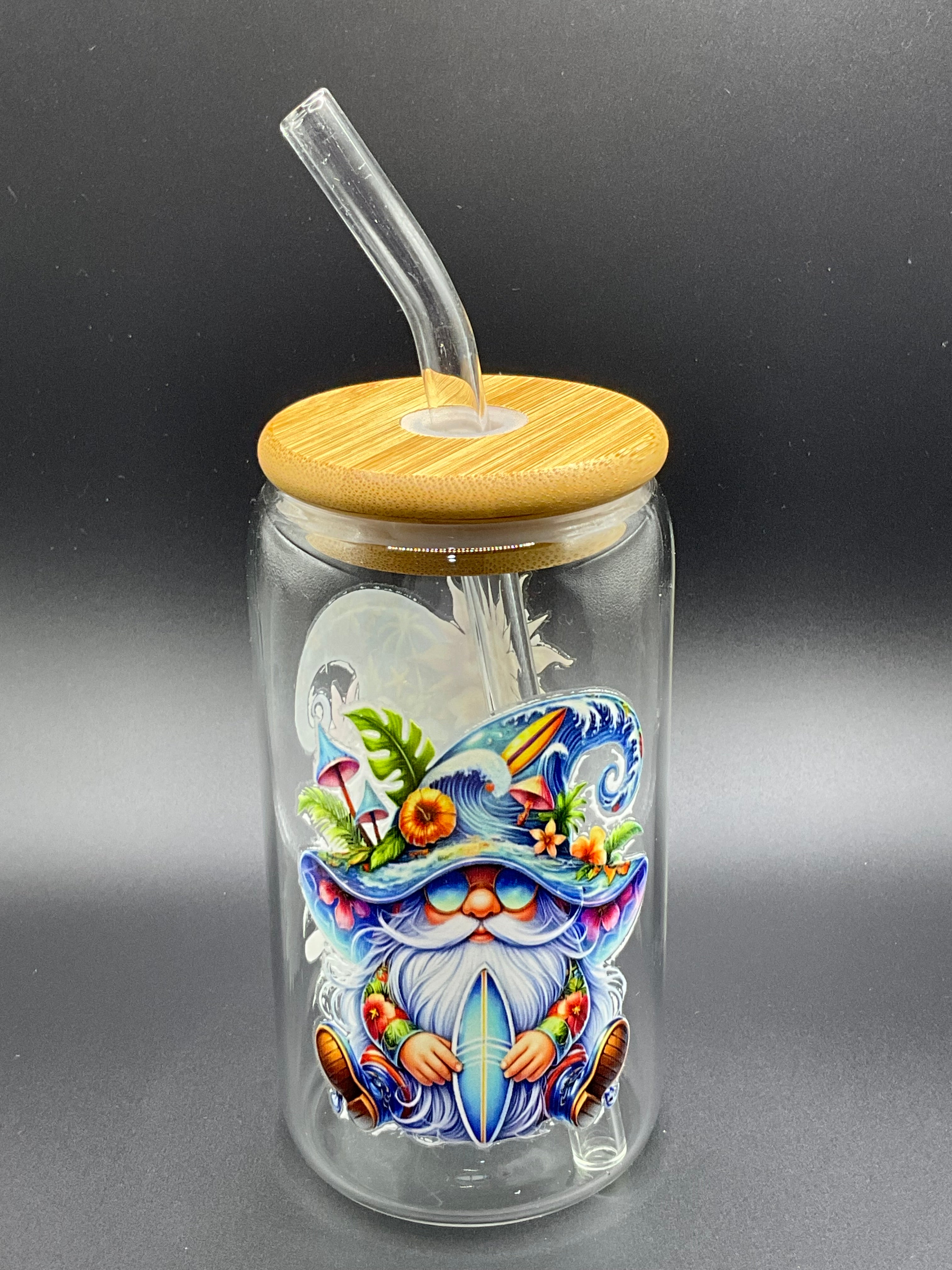 Gnome glass cup