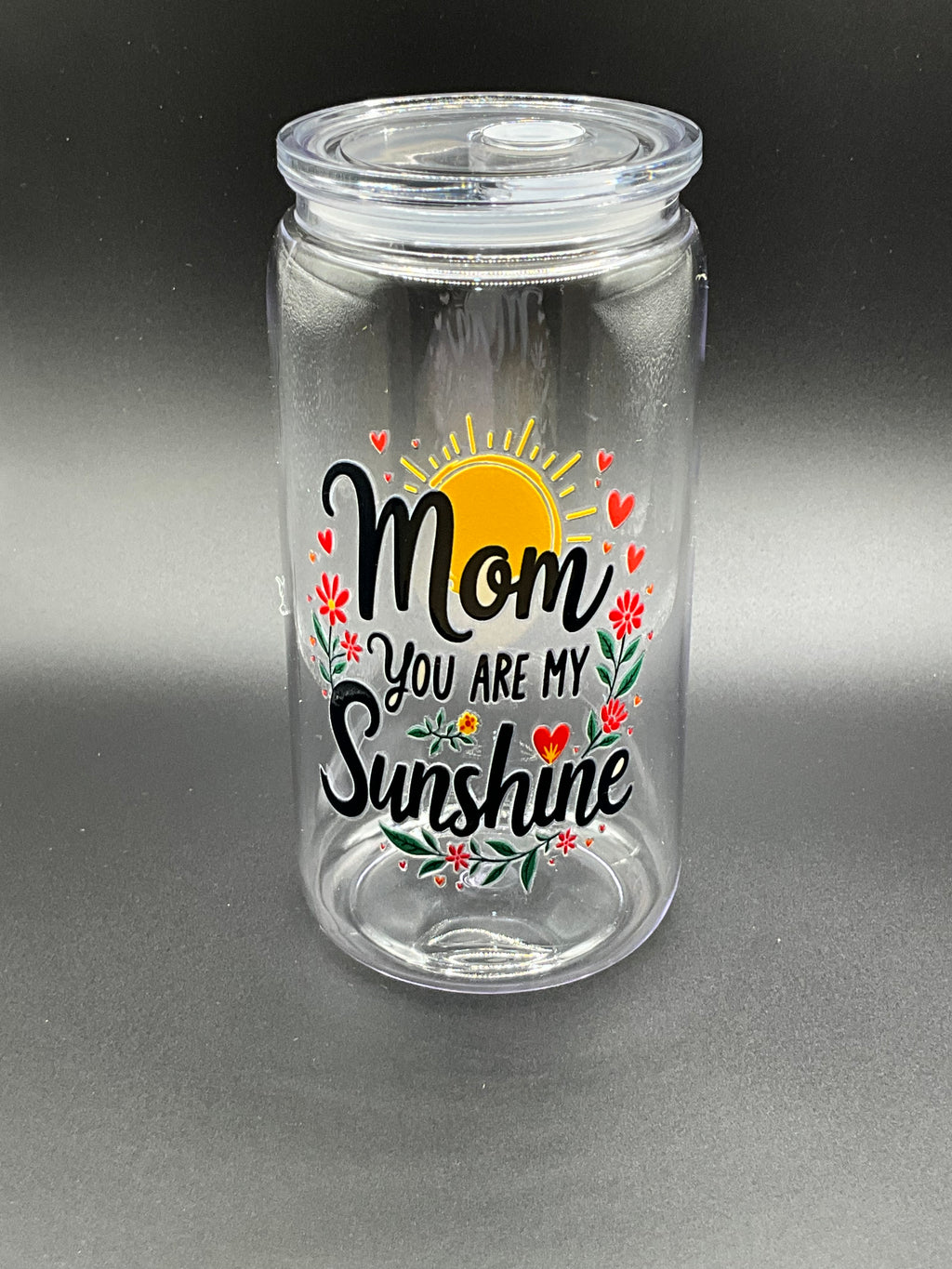 Sunshine mom plastic cup