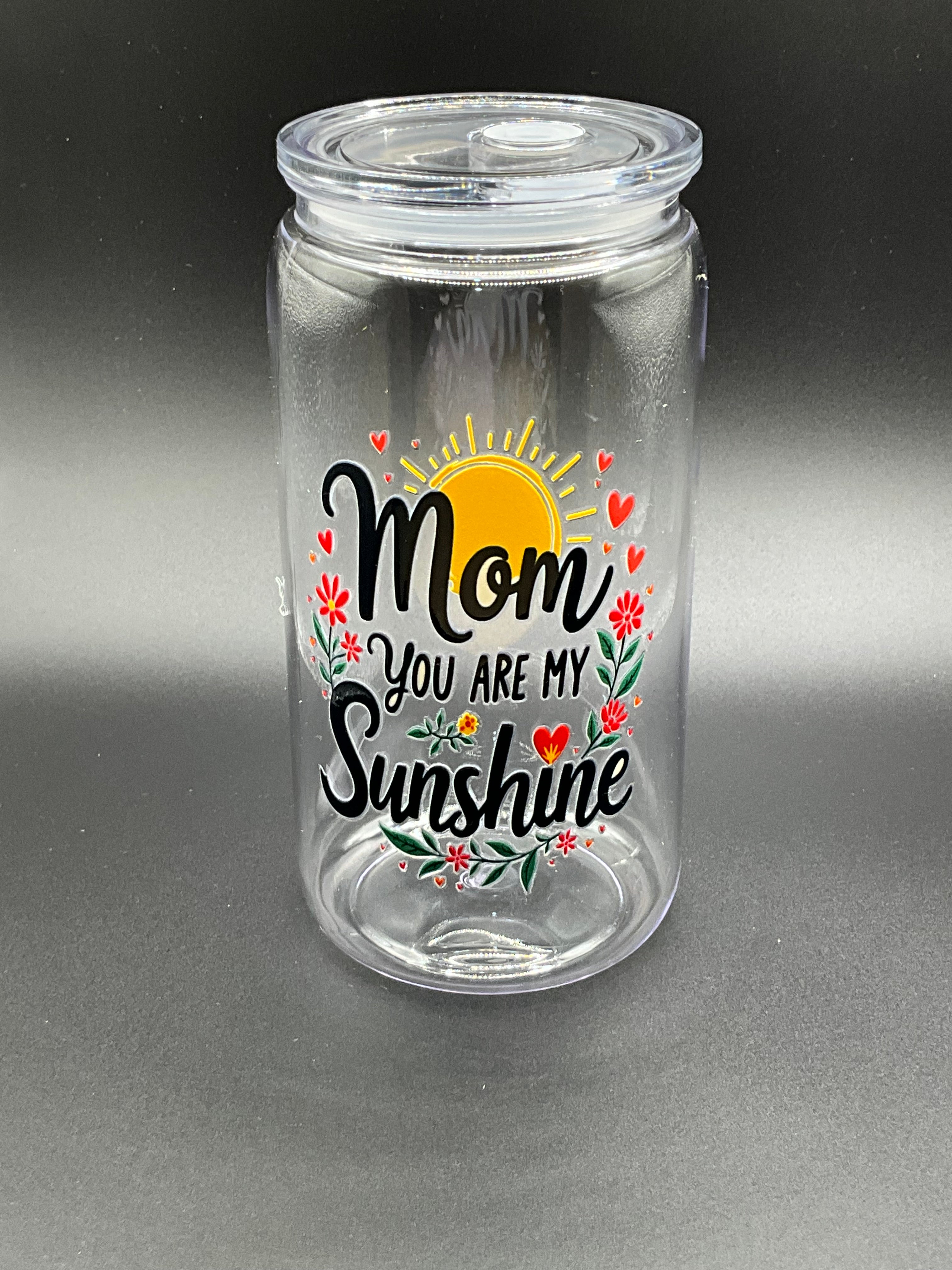 Sunshine mom plastic cup