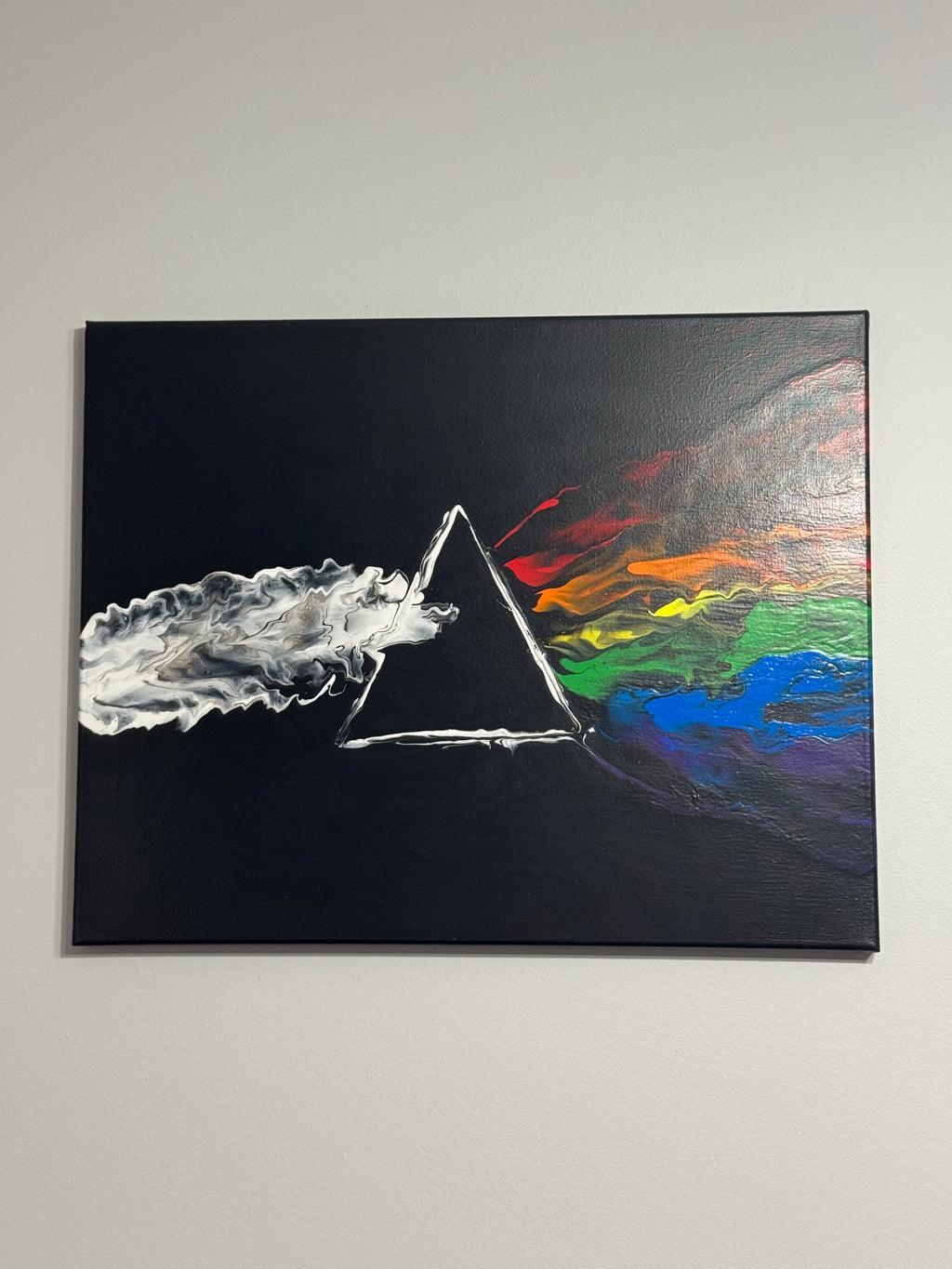 Rainbow like painting