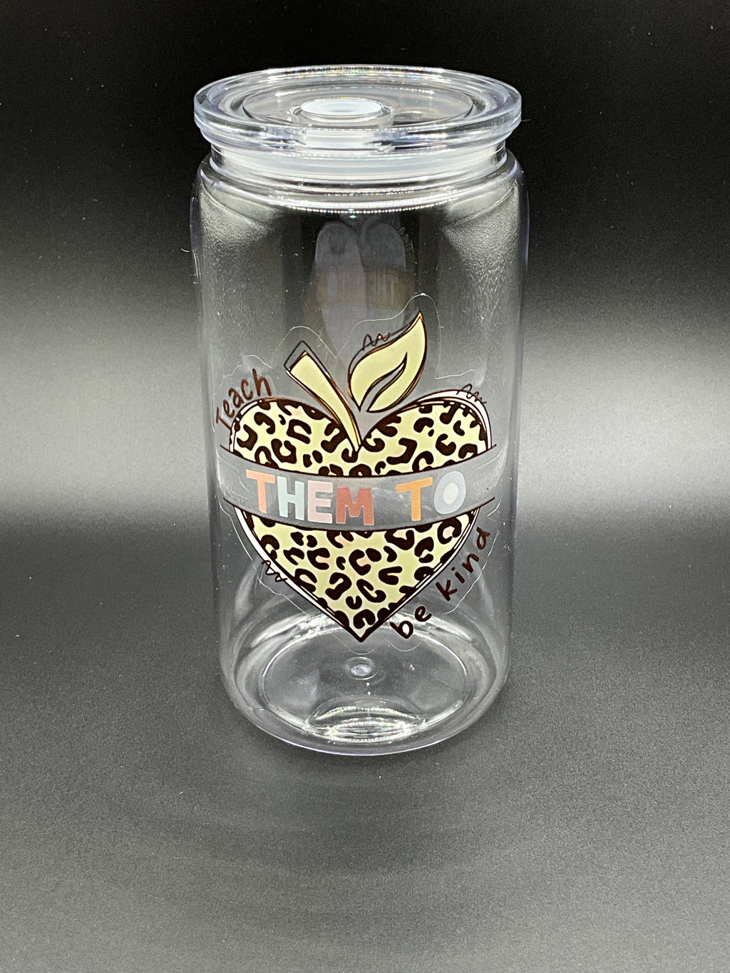 Teacher plastic cup