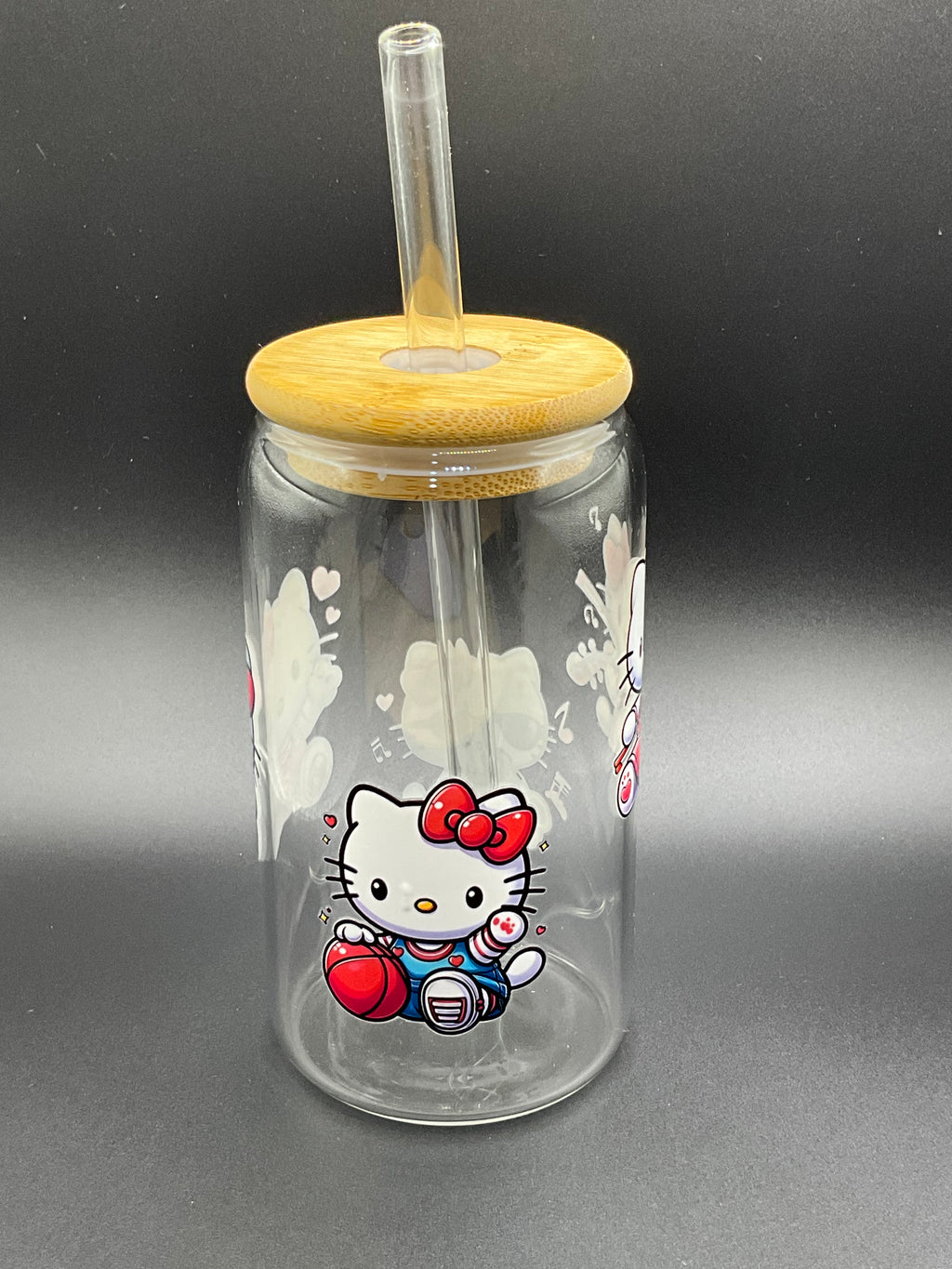 Hello Kitty glass cup
