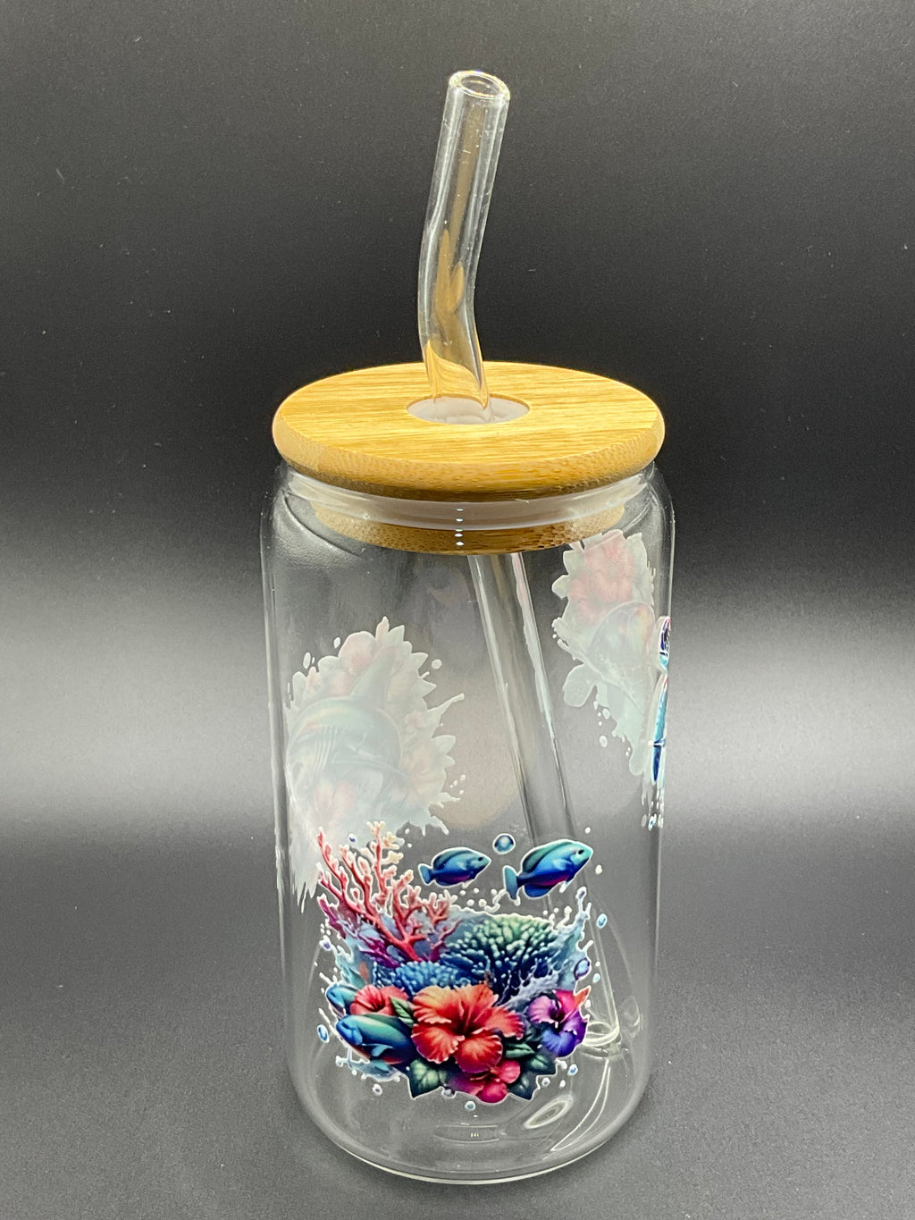 Under the sea glass cup