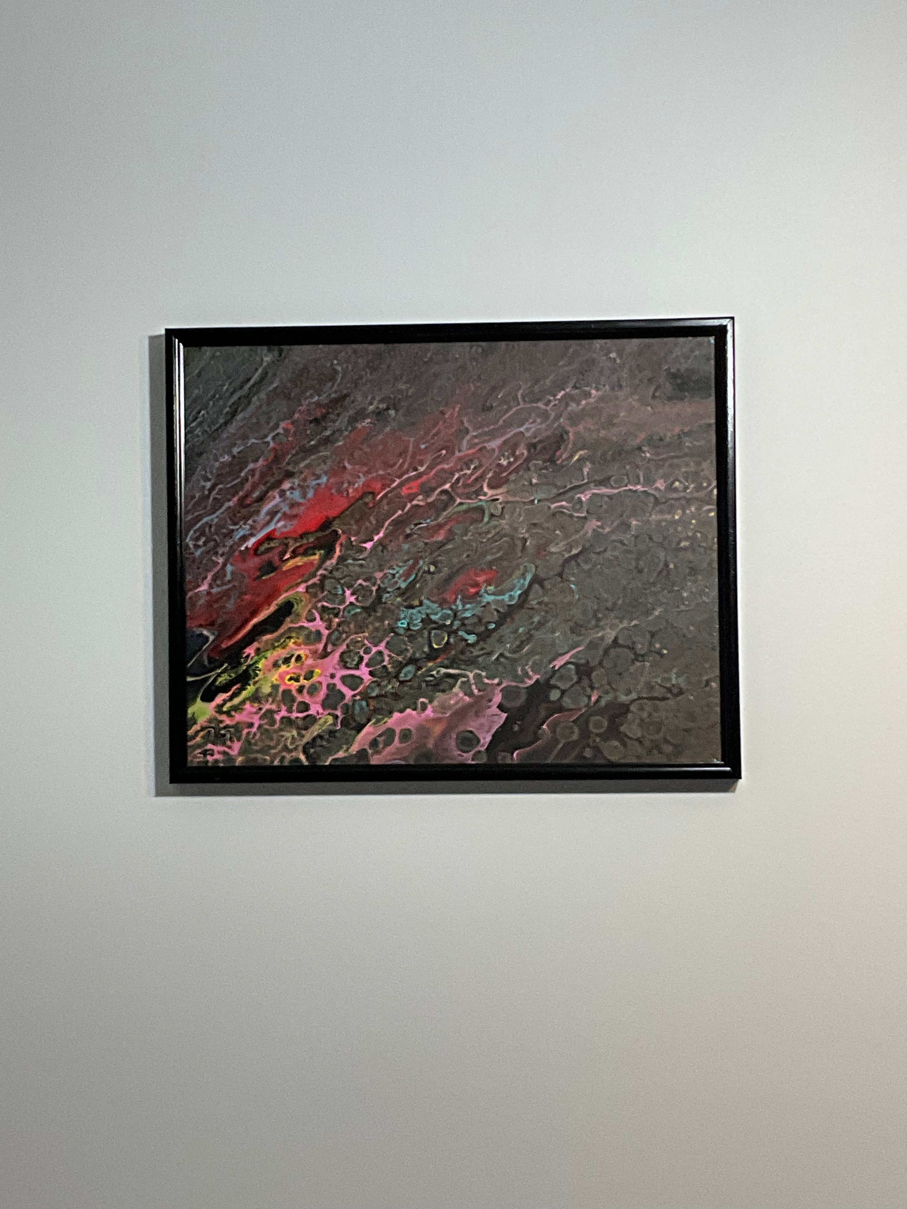 Abstract wall painting